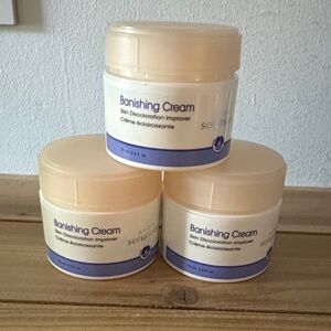 Avon Banishing Cream - White and Cream 3 jars. Never used.